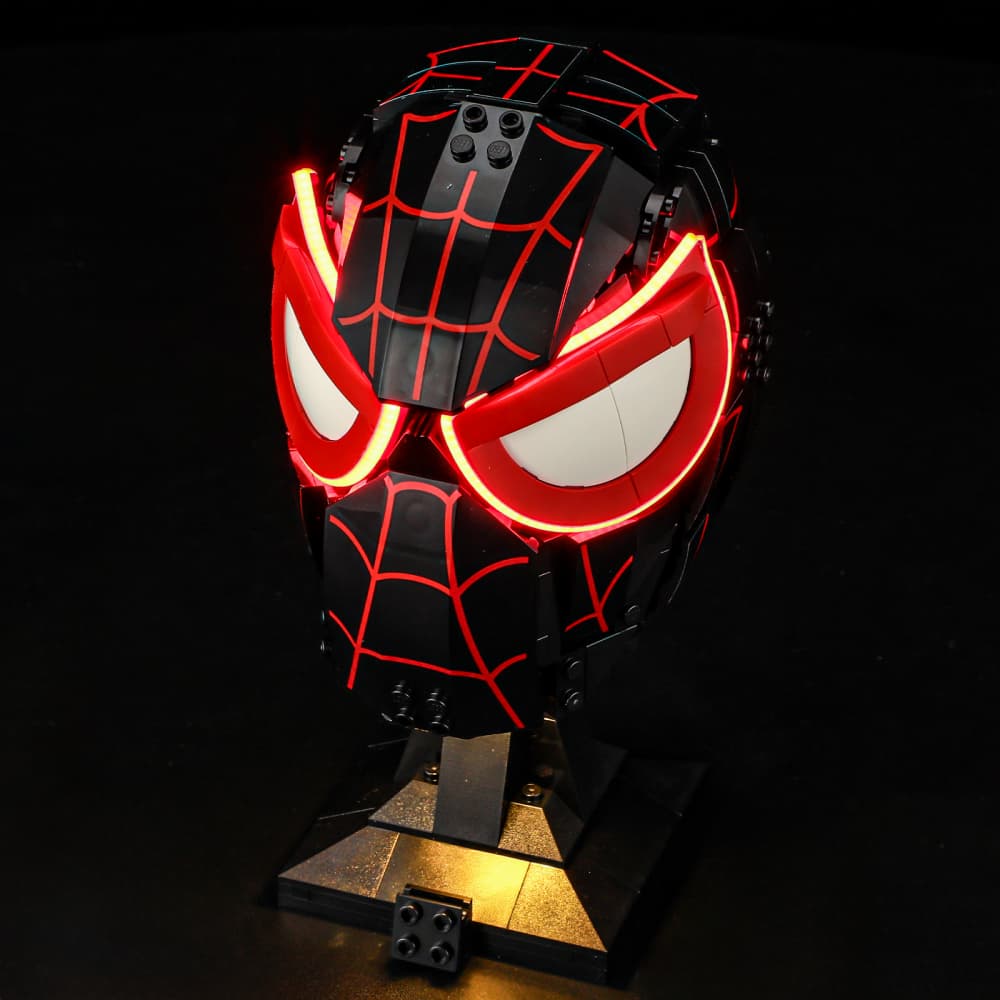 Beleuchtungsset für Miles Morales‘ Maske Nr. 76329 – Briksmax 2.0