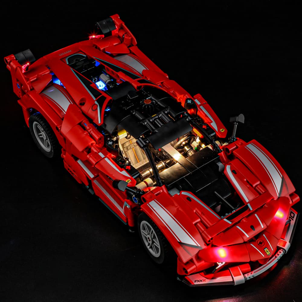 Kit d'éclairage Briksmax 2.0 pour Ferrari FXX K #42212