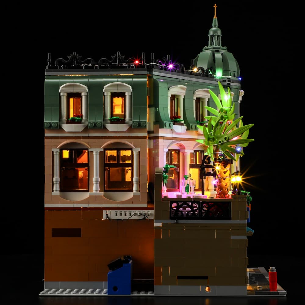 Kit d'éclairage pour hôtel-boutique n° 10297 (version Noël) - Briksmax 2.0