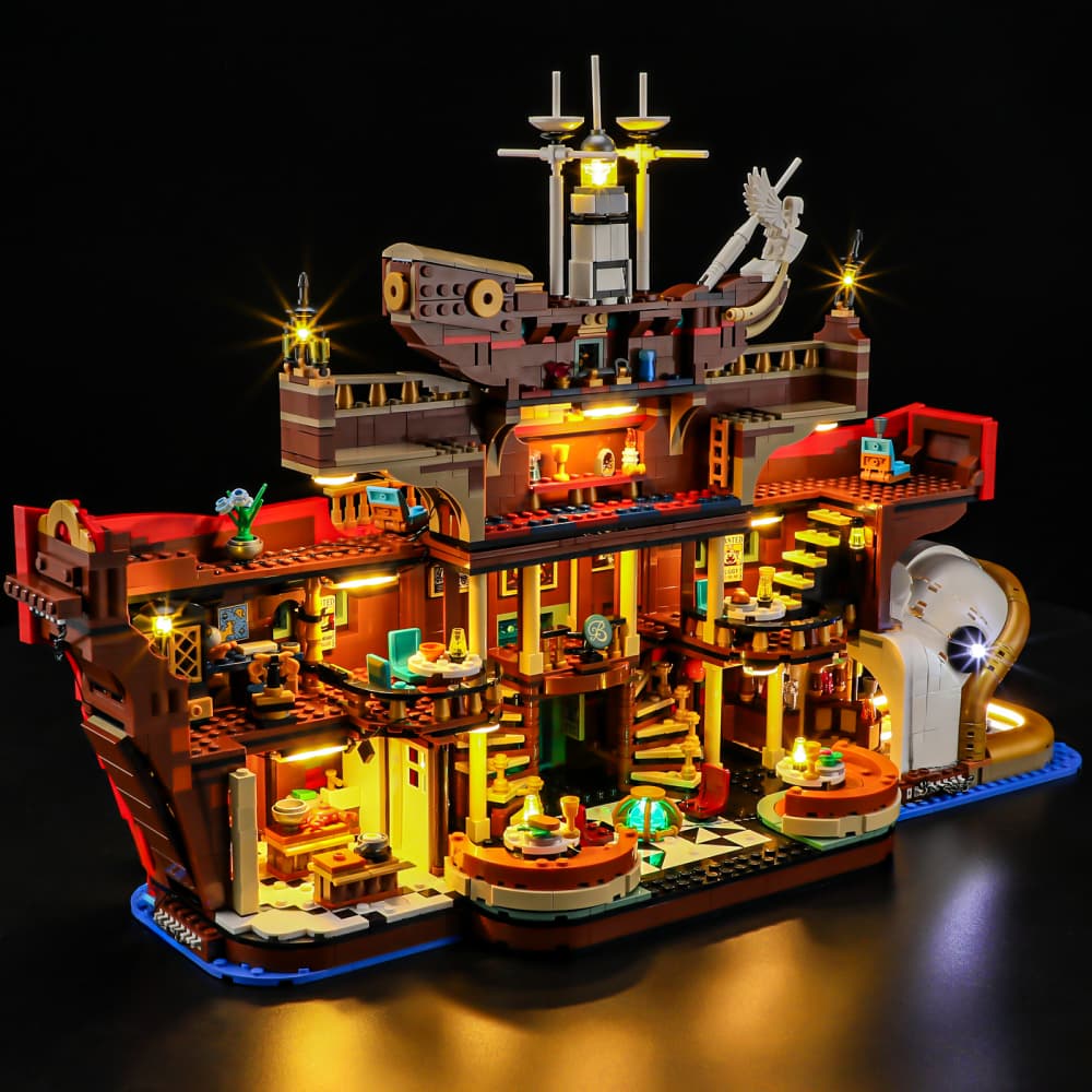 Kit d'éclairage Briksmax 2.0 pour le restaurant flottant Baratie #75640