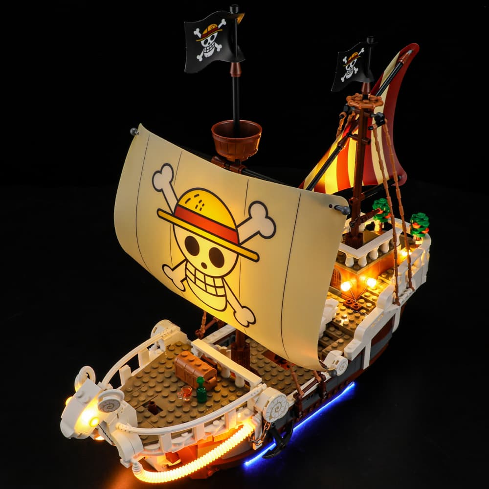 Kit d'éclairage Briksmax 2.0 pour le bateau pirate Going Merry n° 75639