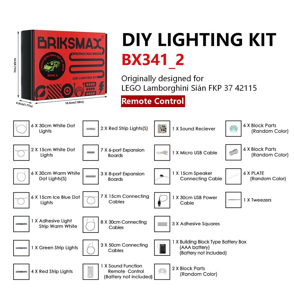 DIY Special Features Pack – Lighting Kits for LEGO Builds