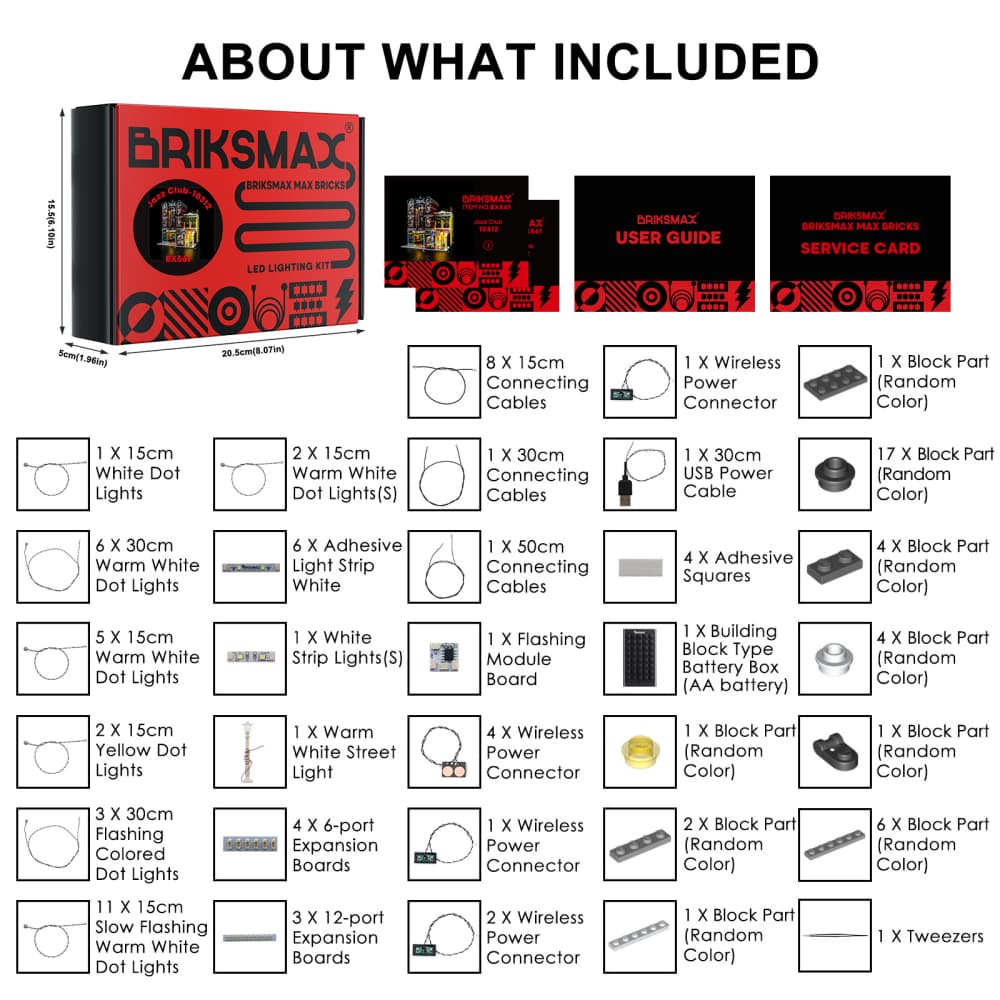 Briksmax Light Kit For Jazz Club 10312