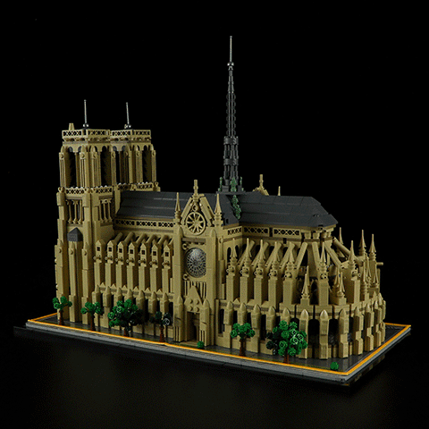 Beleuchtungsset für Notre-Dame de Paris 21061-Briksmax