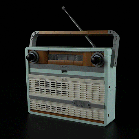 Light Kit For Retro Radio 10334-Briksmax