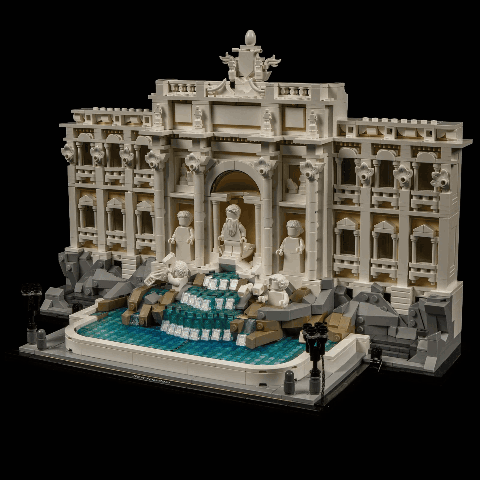 (Remote Version)Briksmax 2.0 Light Kit For Trevi Fountain #21062