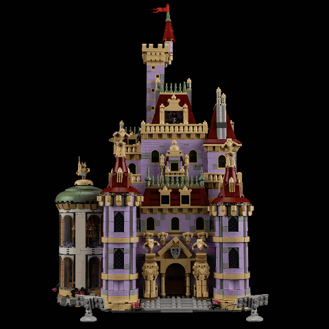 Briksmax 2.0 Lichtset für Schloss „Die Schöne und das Biest“ #43263