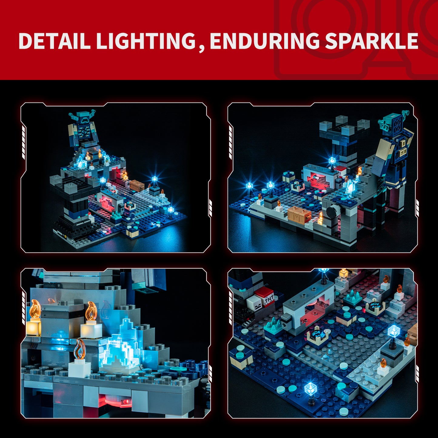Briksmax 2.0 Light Kit For The Deep Dark Battle #21246-3
