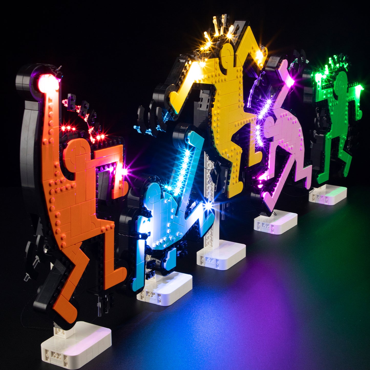 Briksmax Light Kit For Keith Haring – Dancing Figures #31216-7