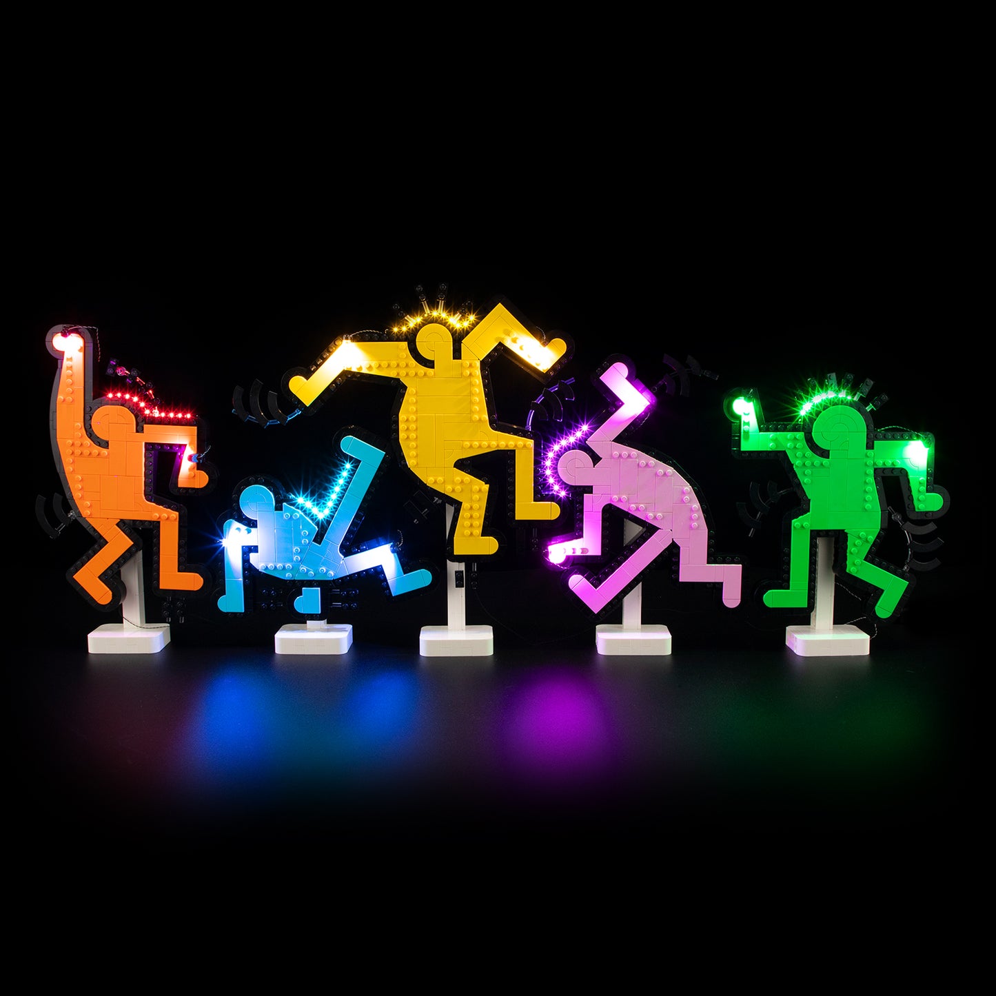 Briksmax Light Kit For Keith Haring – Dancing Figures #31216-5