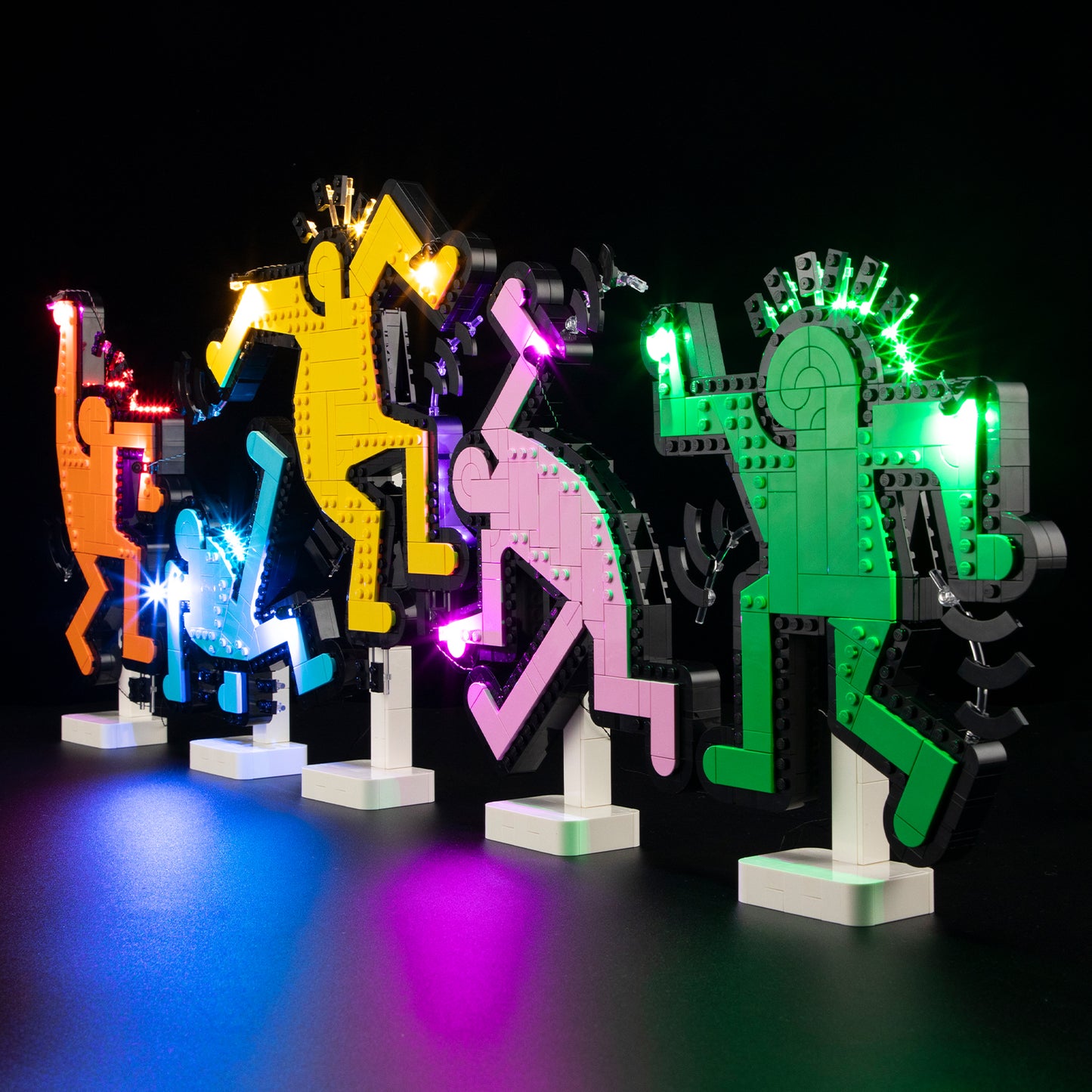 Briksmax Light Kit For Keith Haring – Dancing Figures #31216-6