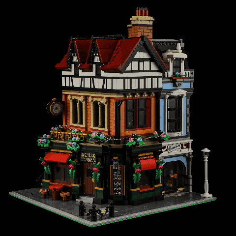 Light Kit For Tudor Corner 10350(Christmas Version)- Briksmax 2.0