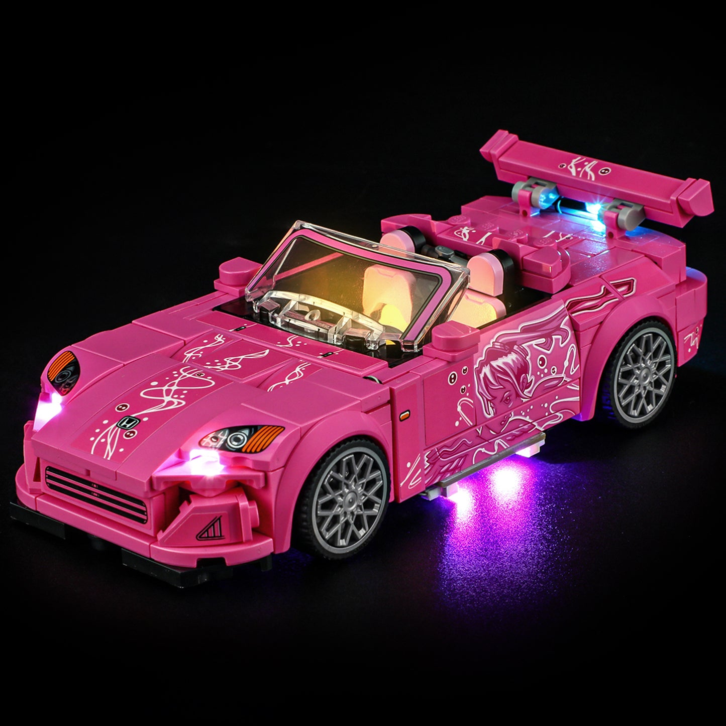 Briksmax Light Kit For LEGO 2 Fast 2 Furious Honda S2000 #77241-4