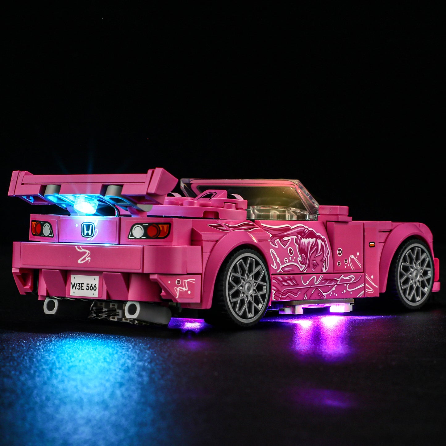 Briksmax Light Kit For LEGO 2 Fast 2 Furious Honda S2000 #77241-6