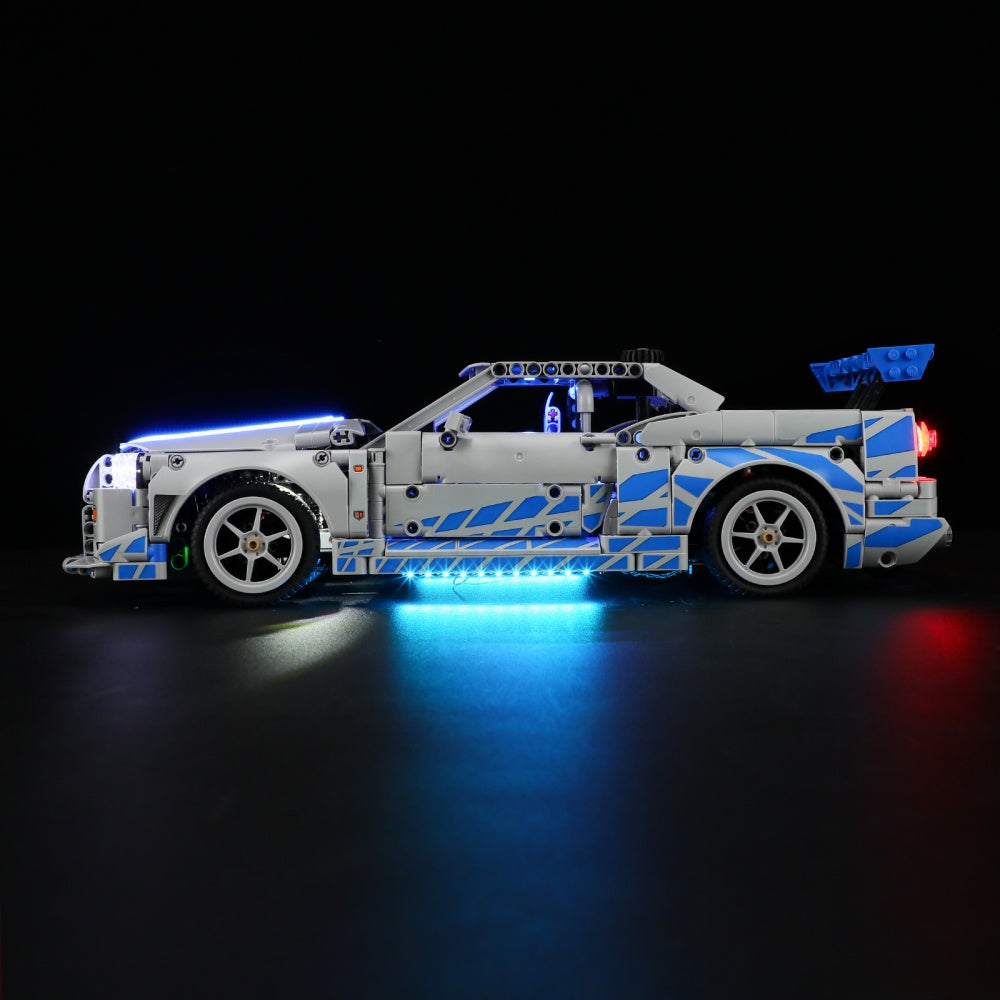 Briksmax 2.0 Light Kit For 2 Fast 2 Furious Nissan Skyline GT-R (R34) Car #42210