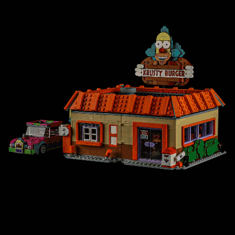 Briksmax 2.0 Light Kit For The Simpsons™: Krusty Burger #10352-2