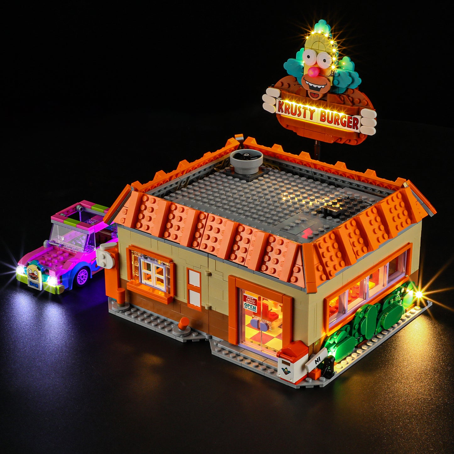 Briksmax 2.0 Light Kit For The Simpsons™: Krusty Burger #10352-6