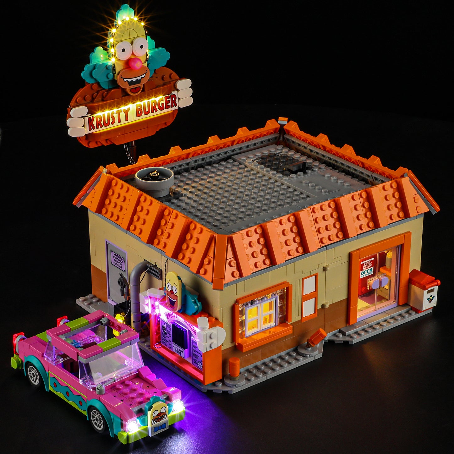 Briksmax 2.0 Light Kit For The Simpsons™: Krusty Burger #10352-7