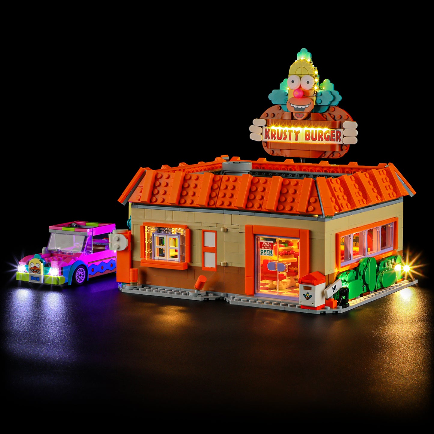 Briksmax 2.0 Light Kit For The Simpsons™: Krusty Burger #10352-4