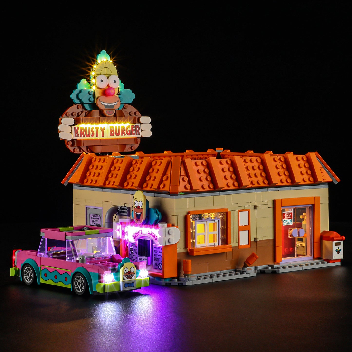 Briksmax 2.0 Light Kit For The Simpsons™: Krusty Burger #10352-3