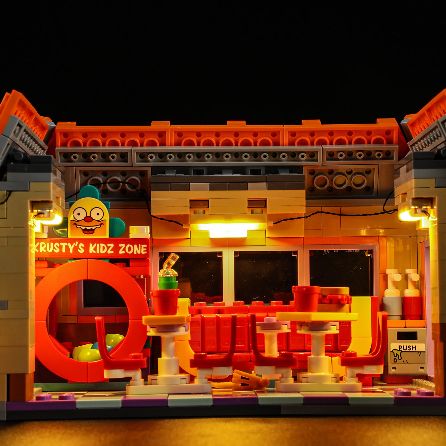 Briksmax 2.0 Light Kit For The Simpsons™: Krusty Burger #10352-9