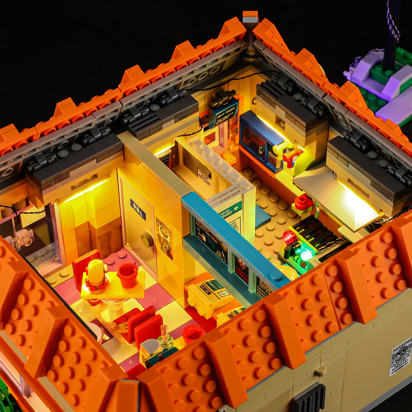 Briksmax 2.0 Light Kit For The Simpsons™: Krusty Burger #10352-8