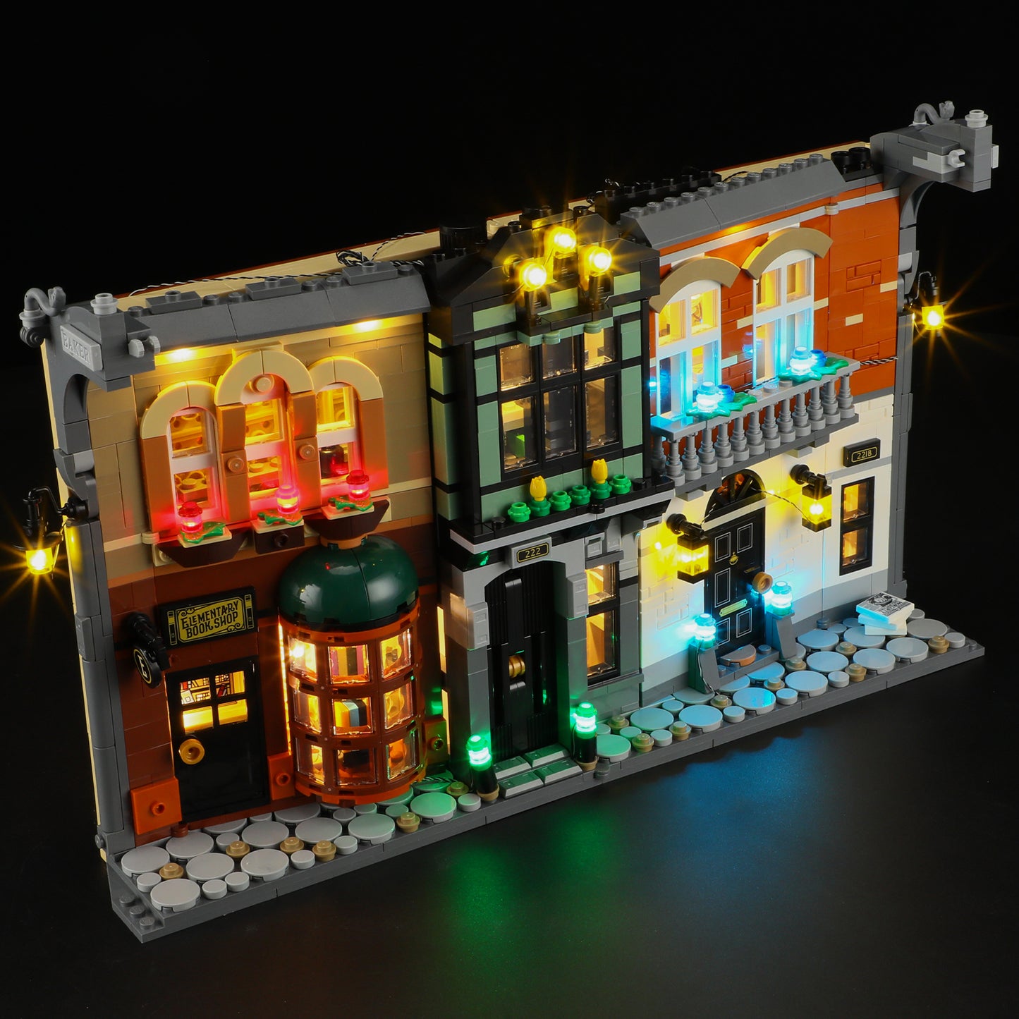 Kit d'éclairage Briksmax 2.0 pour Sherlock Holmes : Book Nook #10351