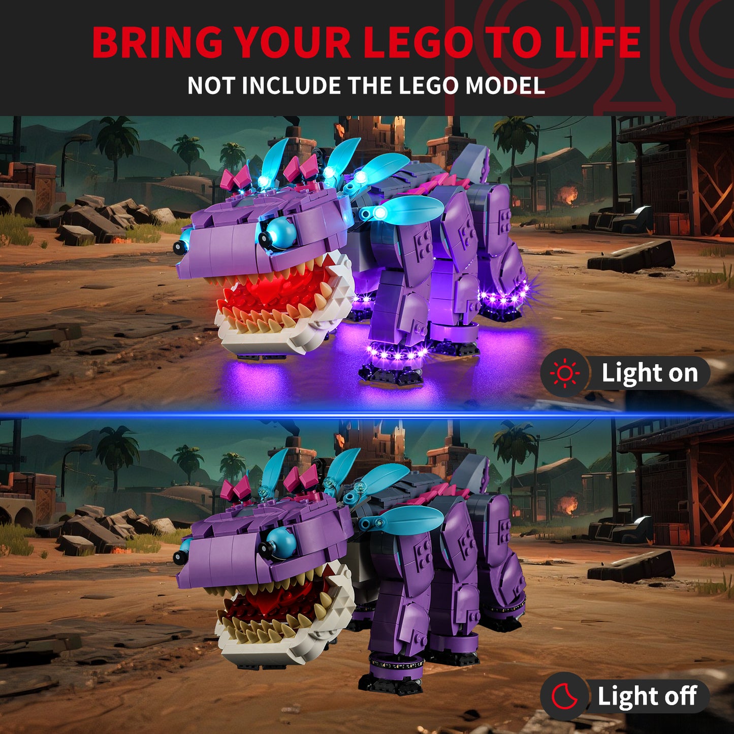 Briksmax Light Kit For LEGO Klombo #77077-3