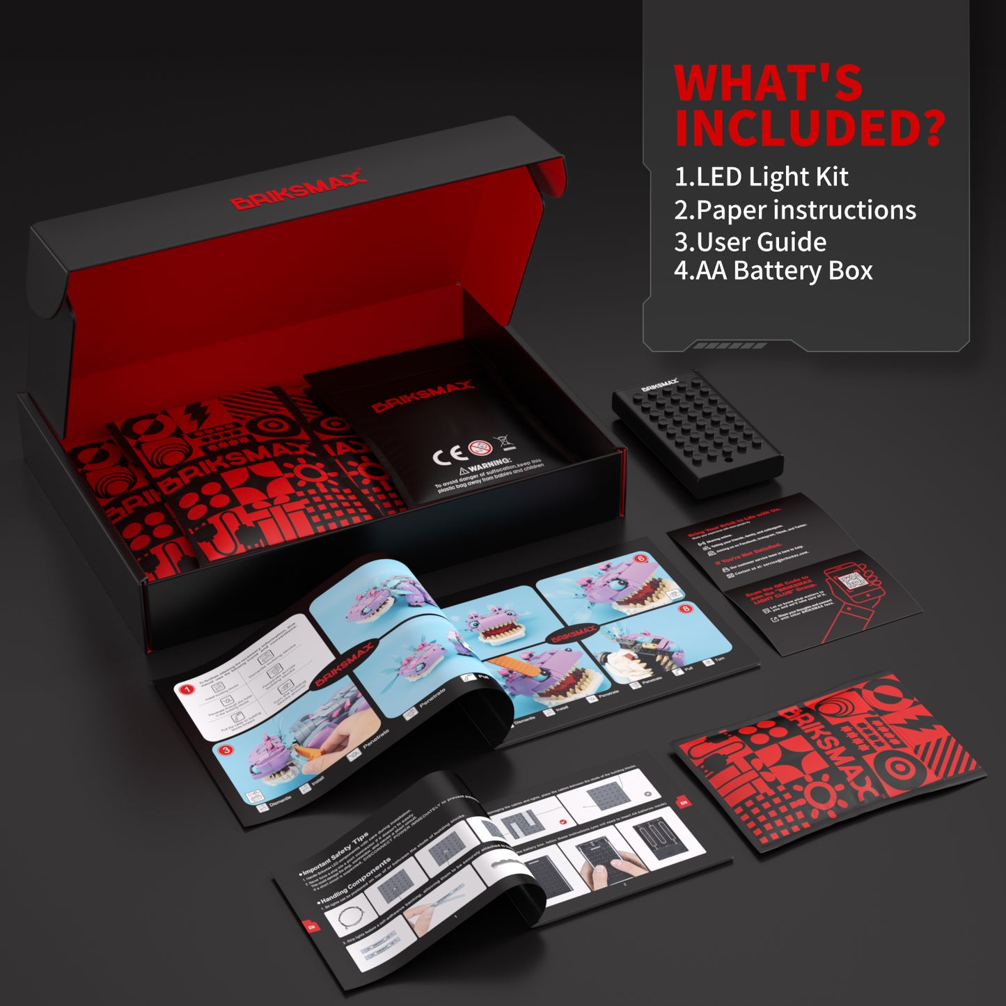 Light Kit For Klombo #77077-Briksmax