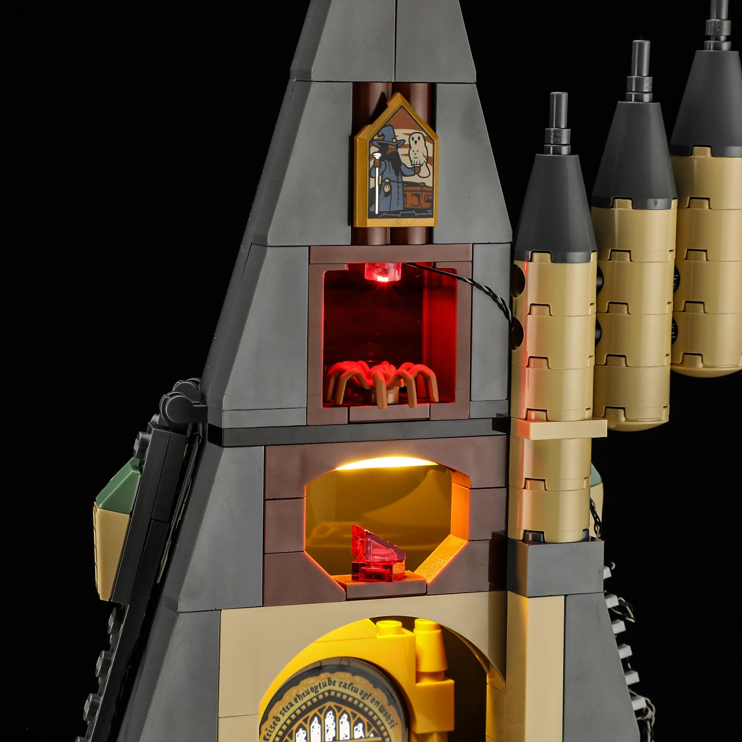 Briksmax 2.0 Light Kit For Hogwarts™ Castle: The Main Tower #76454-9