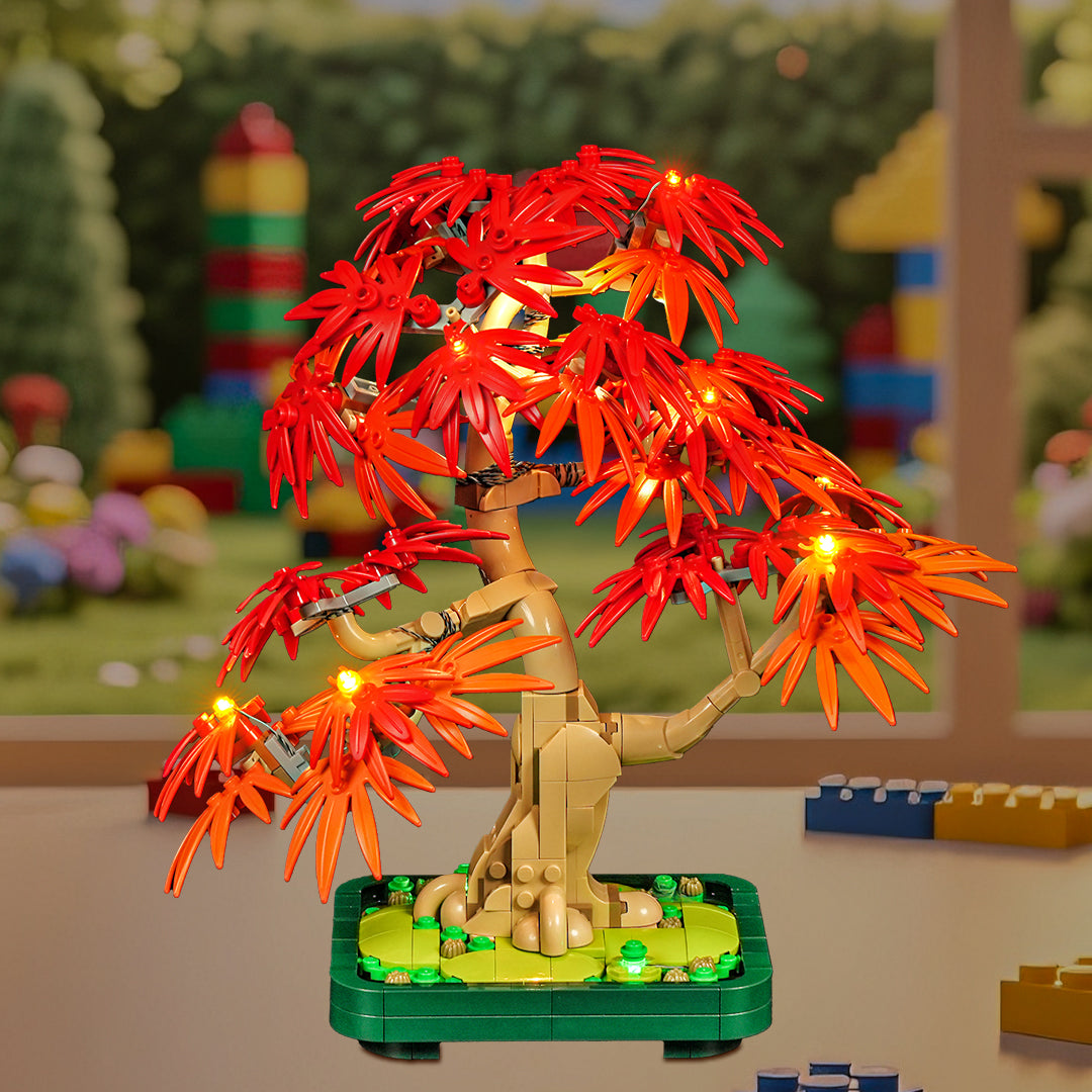 bonsai light tree Briksmax 2.0 Light Kit For Japanese Red Maple Bonsai Tree #10348