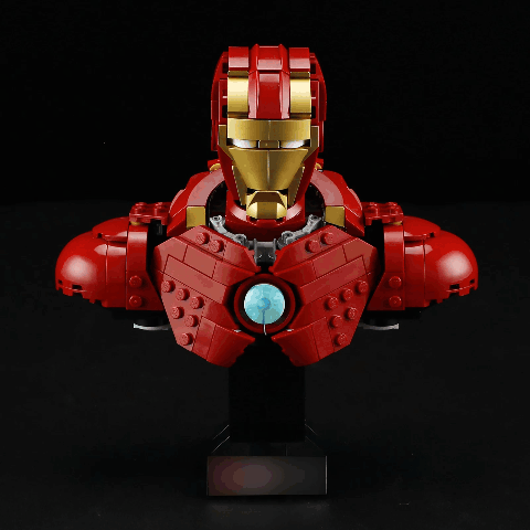 Briksmax 2.0 Light Kit For Iron Man MK4 Bust #76327-2