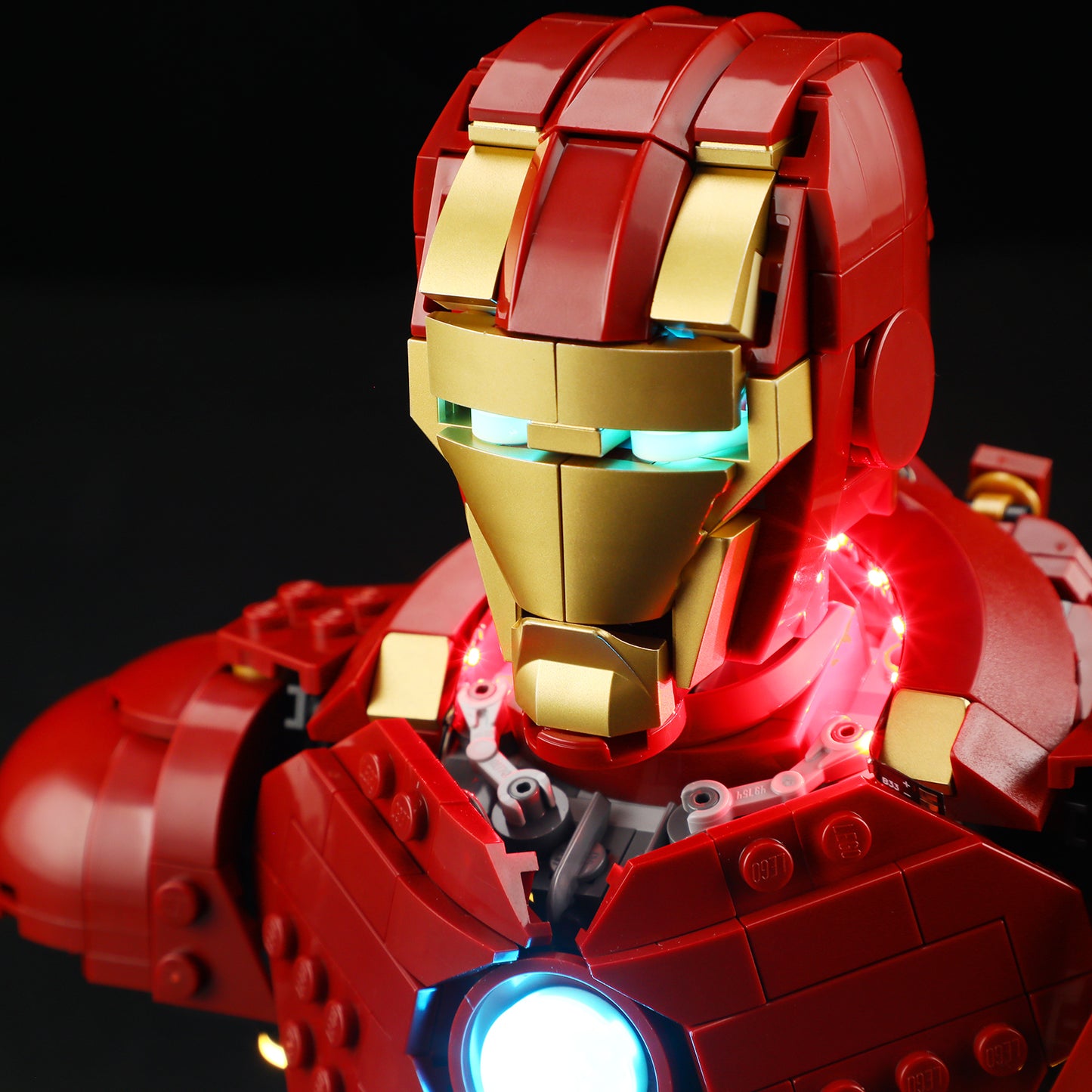 Briksmax 2.0 Light Kit For Iron Man MK4 Bust #76327-10