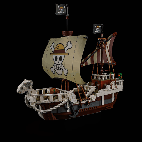 Kit d'éclairage Briksmax 2.0 pour le bateau pirate Going Merry n° 75639