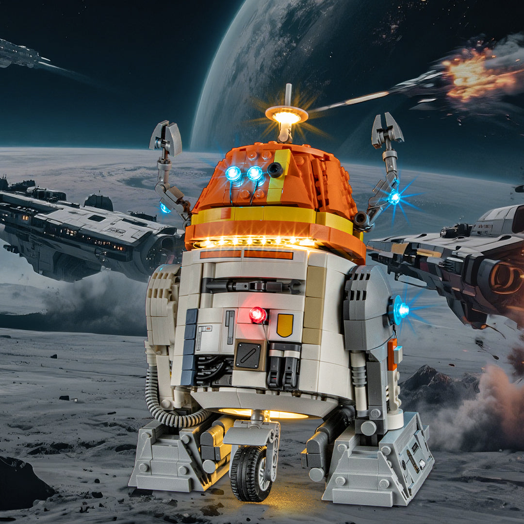 BriksMax 2.0 Light Kit For Chopper (C1-10P)™ Astromech Droid #75416-1