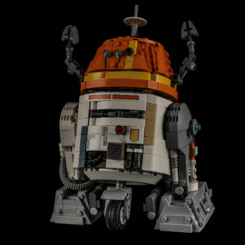 BriksMax 2.0 Light Kit For Chopper (C1-10P)™ Astromech Droid #75416-2