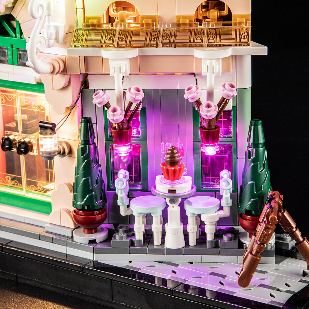 Briksmax 2.0 Light Kit For LEGO French Café #10362-11