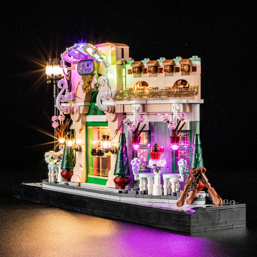 Briksmax 2.0 Light Kit For LEGO French Café #10362-8