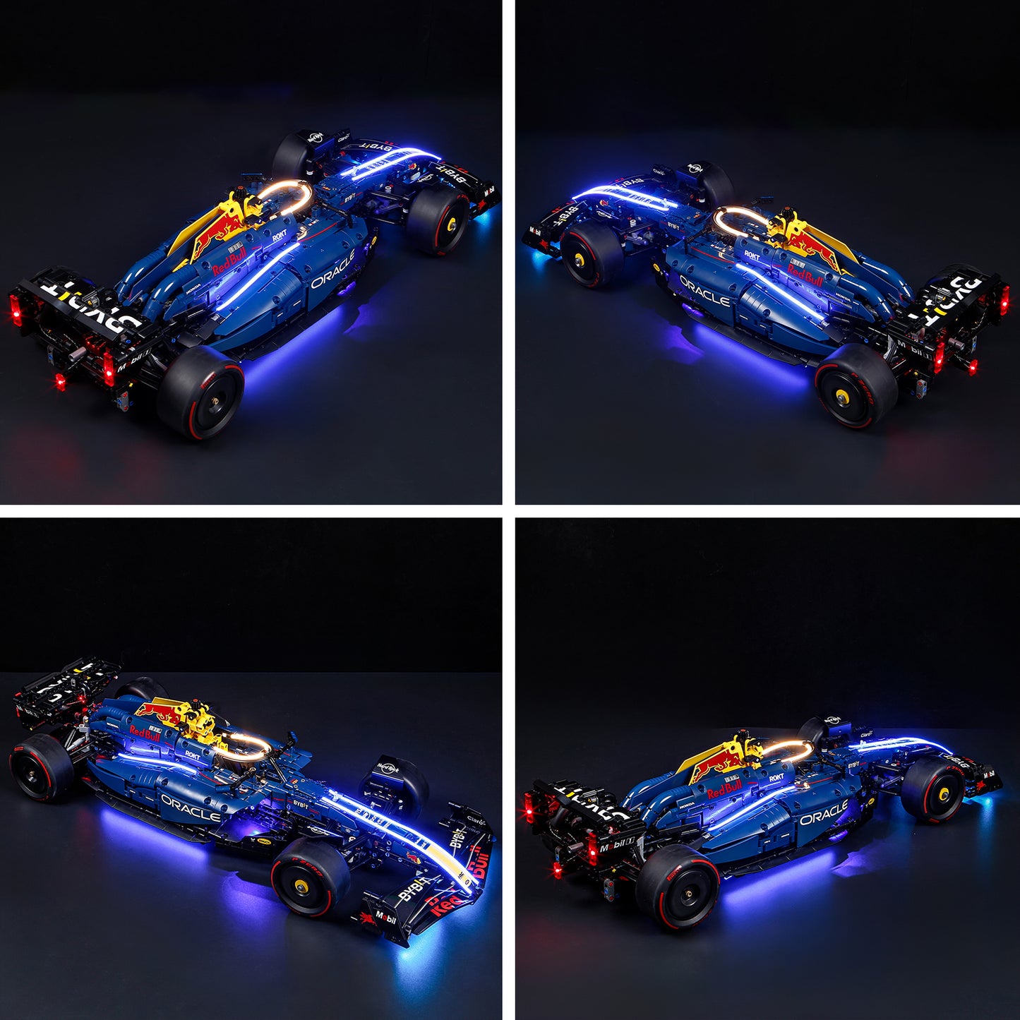 Briksmax 2.0 Light Kit For LEGO Oracle Red Bull Racing RB20 F1 Car #42206-16