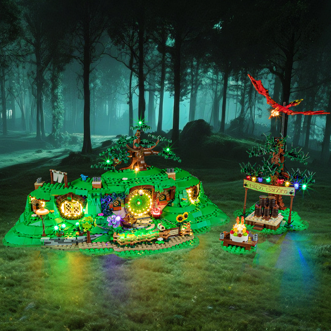 Briksmax 2.0 Light Kit For LEGO The Lord of the Rings: The Shire #10354-1