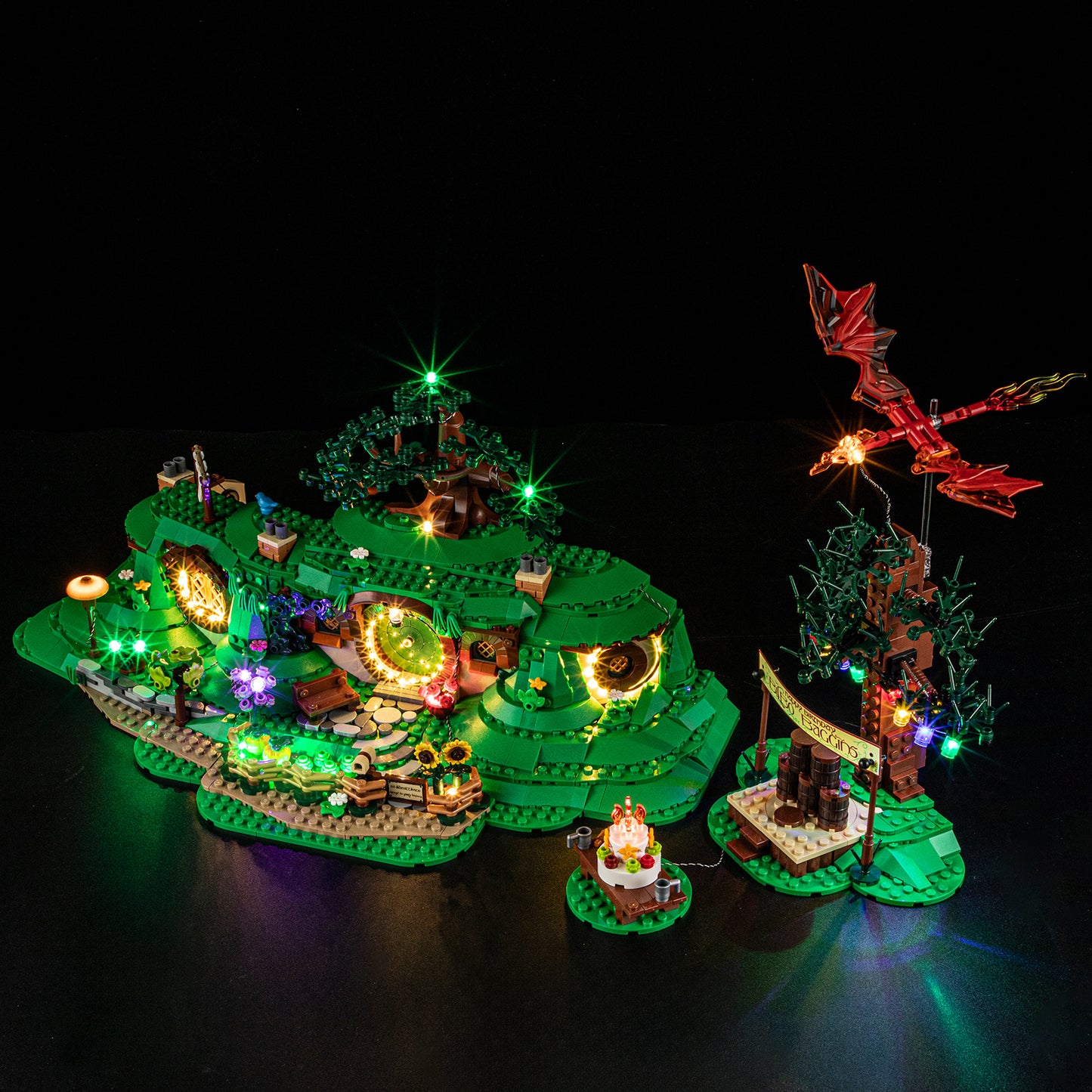 Briksmax 2.0 Light Kit For LEGO The Lord of the Rings: The Shire #10354-14