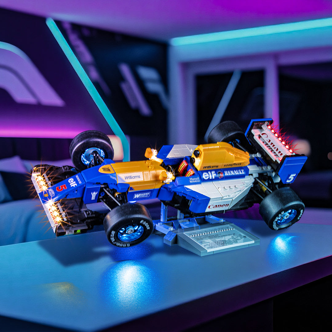 Briksmax 2.0 Light Kit For LEGO Williams Racing FW14B & Nigel Mansell #10353-1