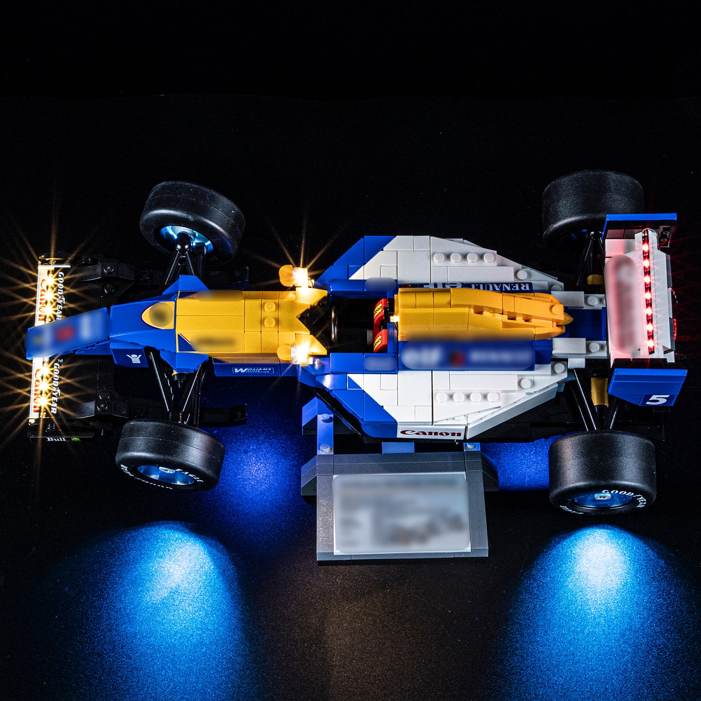 Briksmax 2.0 Light Kit For LEGO Williams Racing FW14B & Nigel Mansell #10353-8