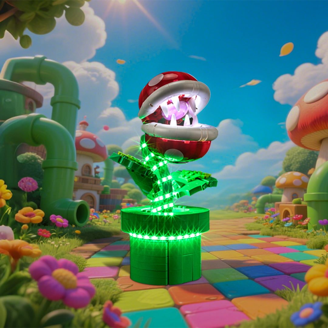 Briksmax Light Kit For Super Mario Piranha Plant #71426-1