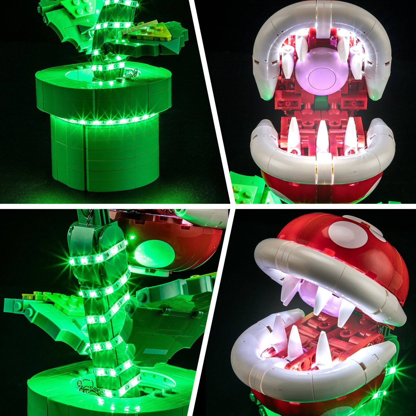 Briksmax Light Kit For Super Mario Piranha Plant #71426-15