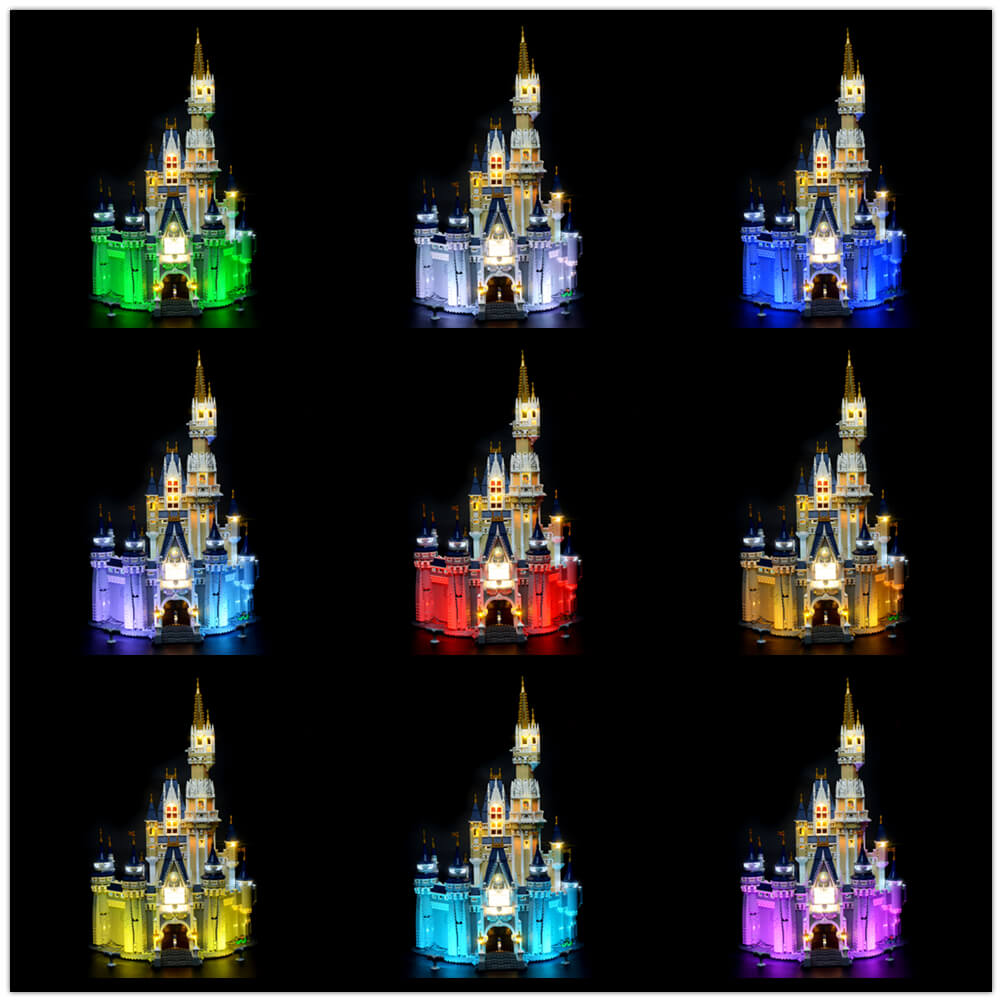 Lego Light Kit For Disney Castle 71040 BriksMax
