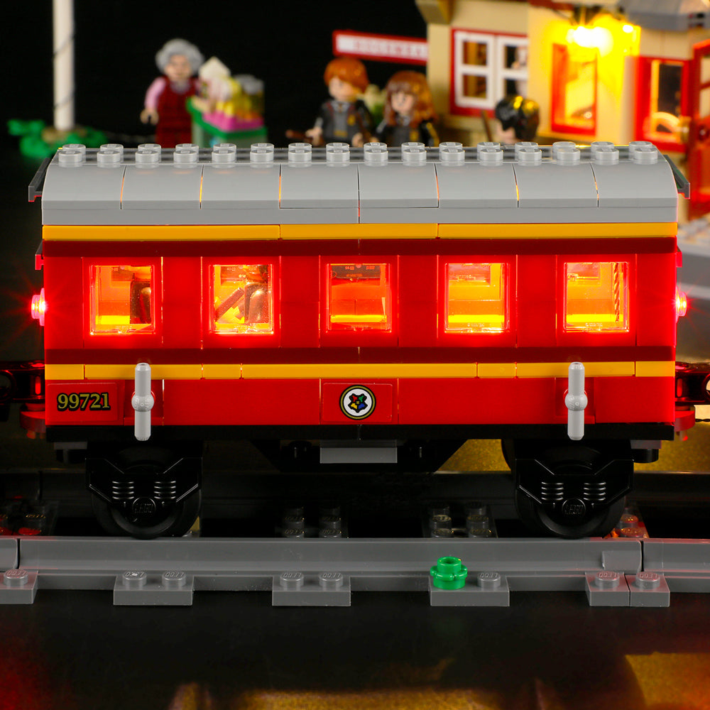 Kit d'éclairage pour le train Poudlard Express™ avec la gare de Pré-au-Lard™ 76423