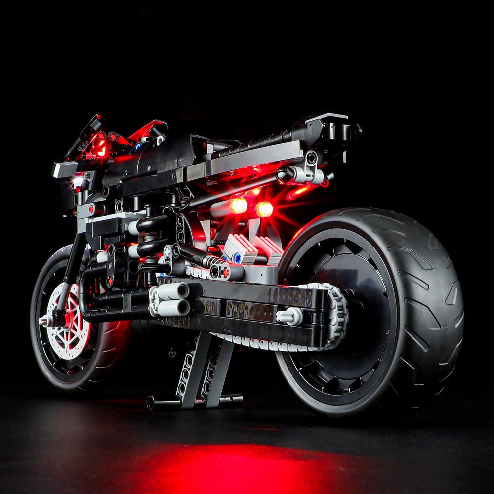 Kit d'éclairage pour THE BATMAN – BATCYCLE™ 42155