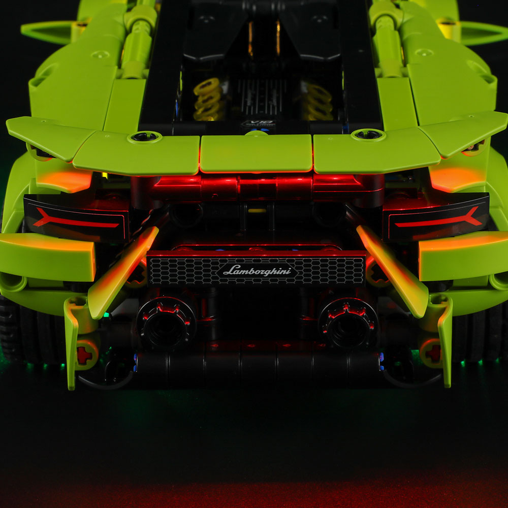 Light kit For LEGO Lamborghini Huracán Tecnica 42161