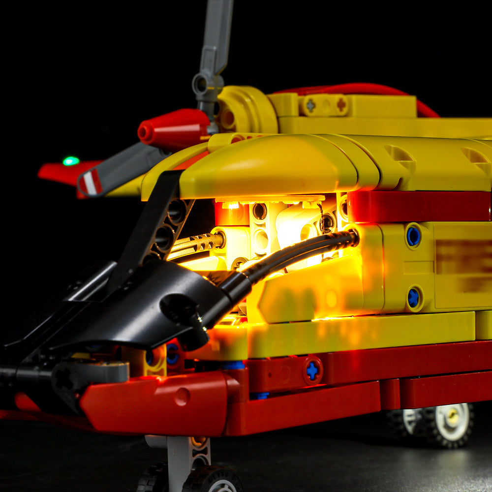 Briksmax Lichtset für Feuerwehrflugzeuge 42152